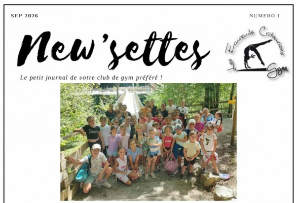 NEW'SETTE SEPTEMBRE 2026